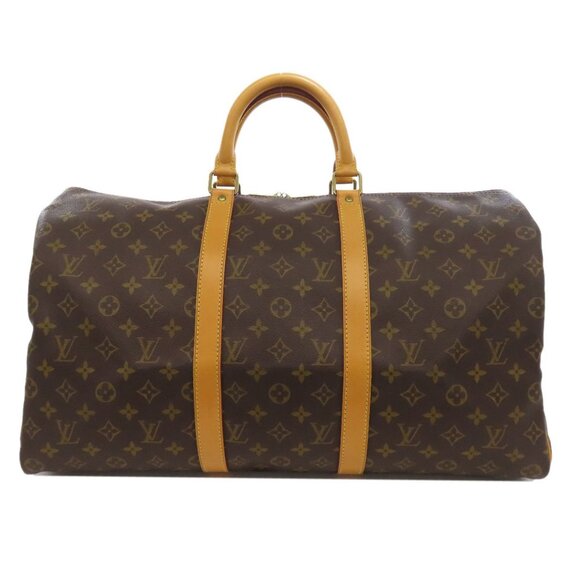 LOUIS VUITTON Brown Monogram Keepall 50 Boston Bag - Picture 11 of 11